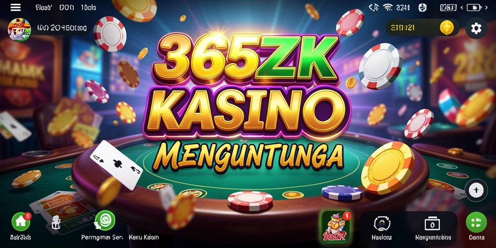 Tangkapan layar permainan Kasino yang mendebarkan di 365ZK.