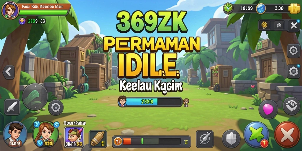 Screenshot gameplay menunjukkan kegiatan pengumpulan sumber daya di 369ZK.