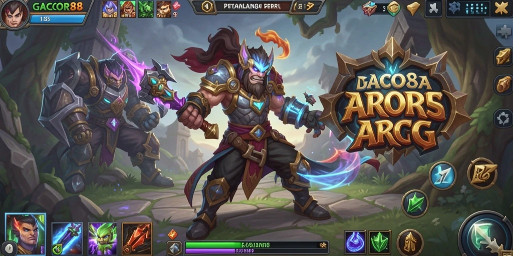 Tampilan gameplay GACOR88 yang seru dan menegangkan.