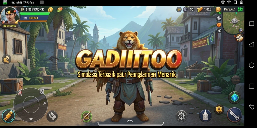 Tangkapan layar GADAITOTO menampilkan gameplay yang mendalam dan interaktif.
