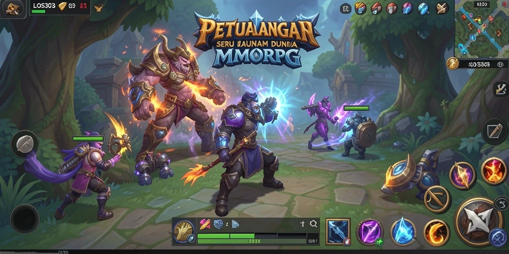 Tampilan gameplay <strong>LOS303</strong> yang menakjubkan dalam dunia MMORPG.